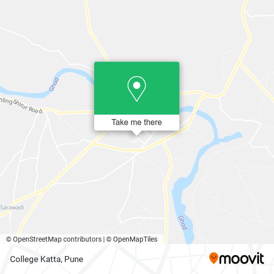 College Katta map