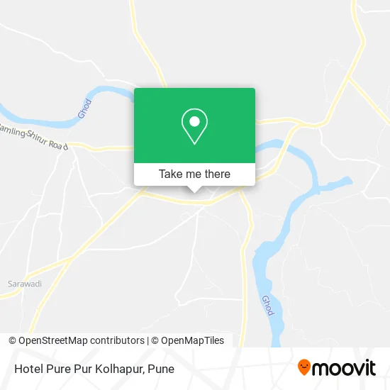 Hotel Pure Pur Kolhapur map