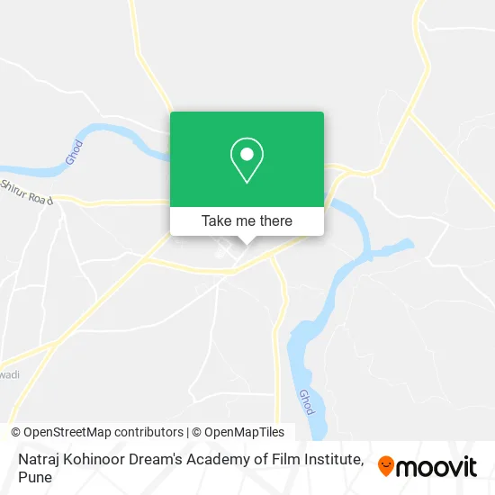 Natraj Kohinoor Dream's Academy of Film Institute map