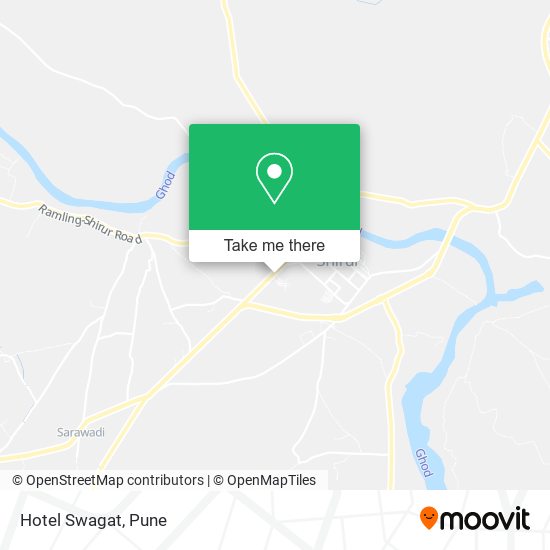 Hotel Swagat map