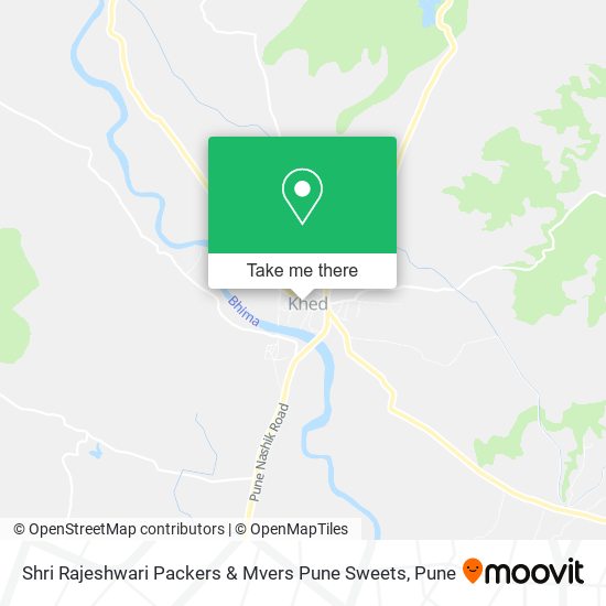 Shri Rajeshwari Packers & Mvers Pune Sweets map
