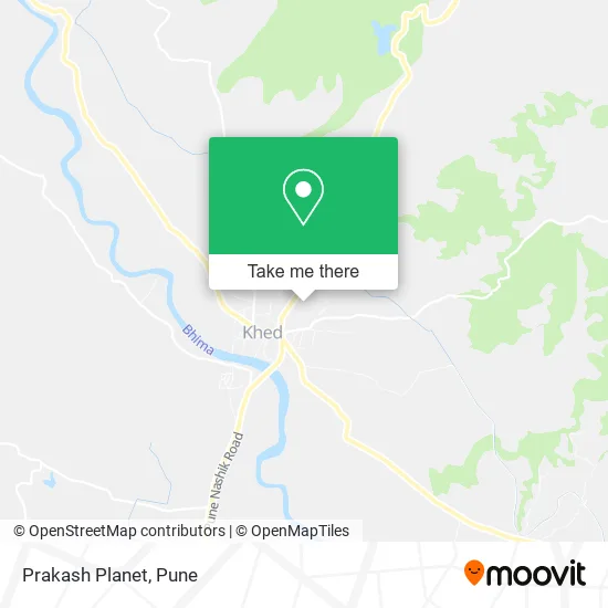 Prakash Planet map