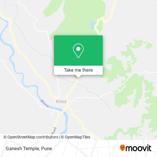 Ganesh Temple map