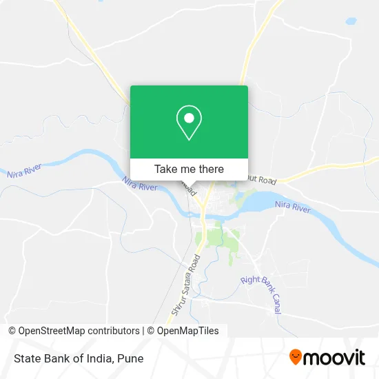 State Bank of India map