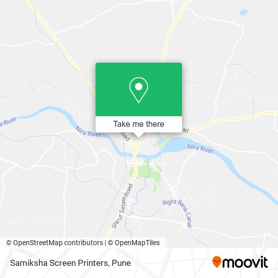 Samiksha Screen Printers map