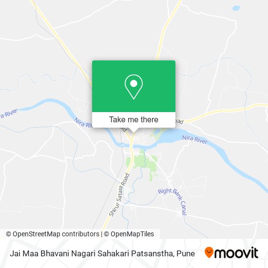 Jai Maa Bhavani Nagari Sahakari Patsanstha map