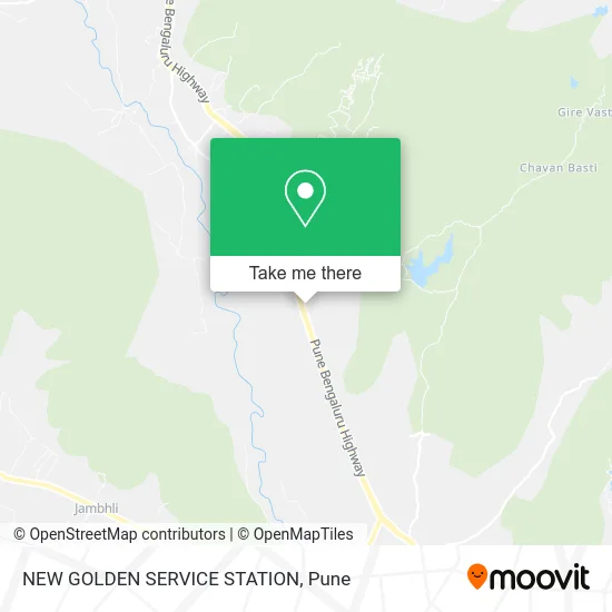 NEW GOLDEN SERVICE STATION map