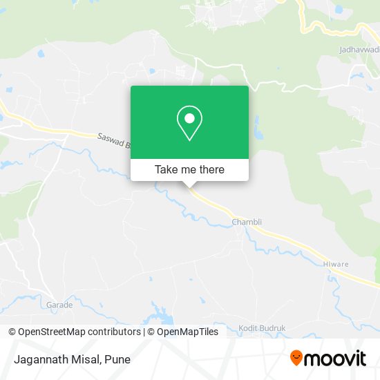 Jagannath Misal map