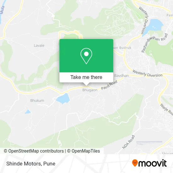 Shinde Motors map