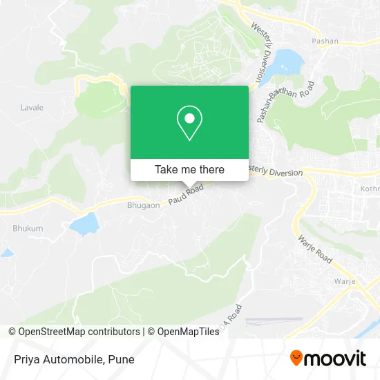 Priya Automobile map