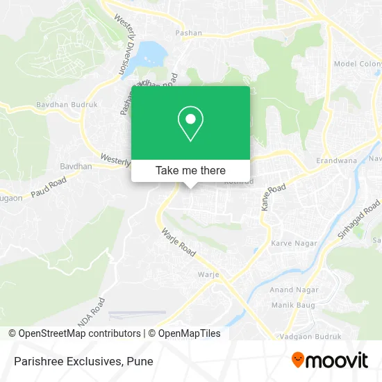 Parishree Exclusives map