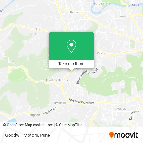 Goodwill Motors map