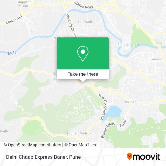 Delhi Chaap Express Baner map