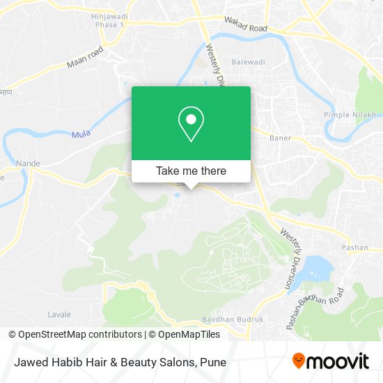 Jawed Habib Hair & Beauty Salons map