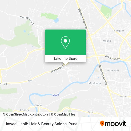 Jawed Habib Hair & Beauty Salons map