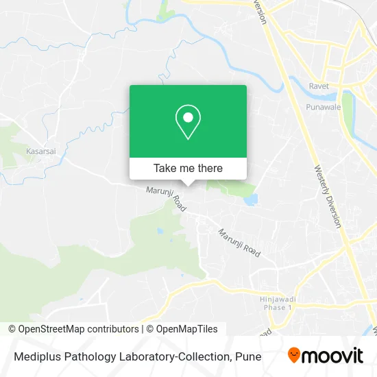 Mediplus Pathology Laboratory-Collection map
