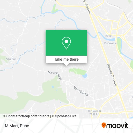 M Mart map