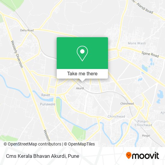 Cms Kerala Bhavan Akurdi map