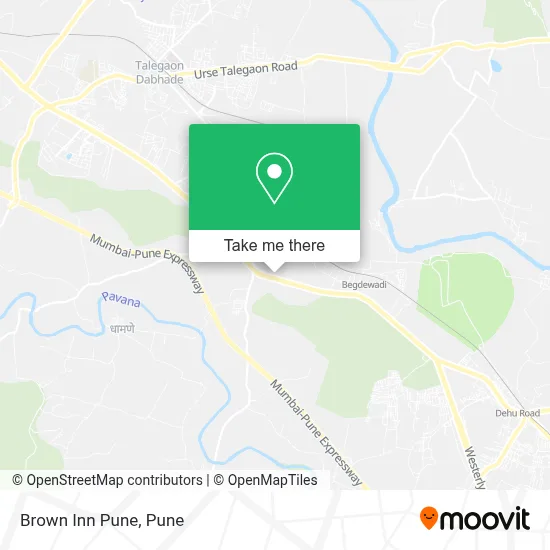 Brown Inn Pune map