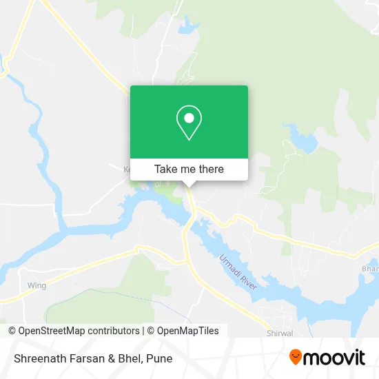 Shreenath Farsan & Bhel map