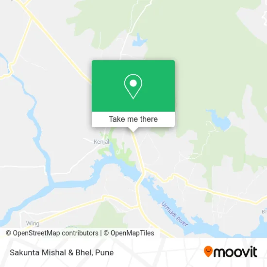 Sakunta Mishal & Bhel map