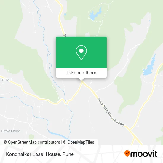 Kondhalkar Lassi House map
