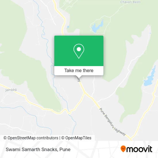 Swami Samarth Snacks map