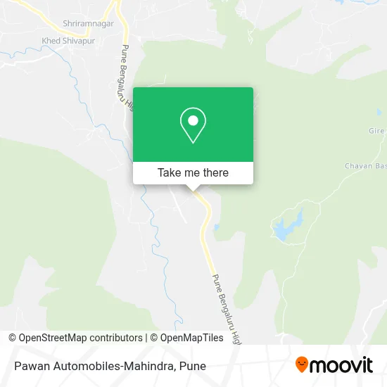 Pawan Automobiles-Mahindra map