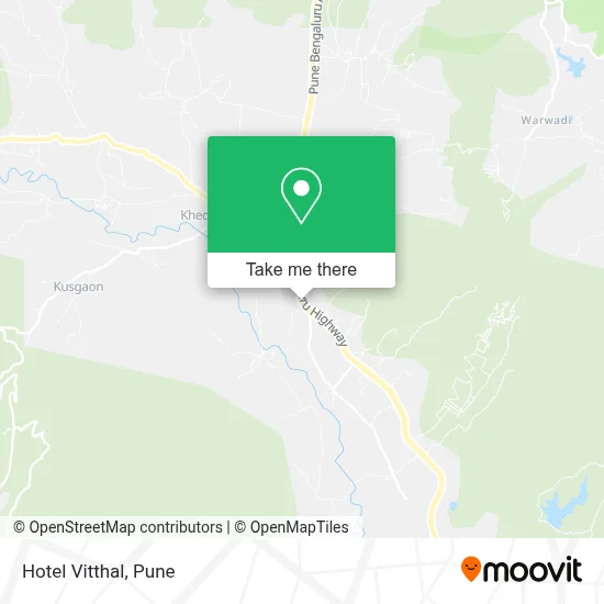 Hotelvitthal map