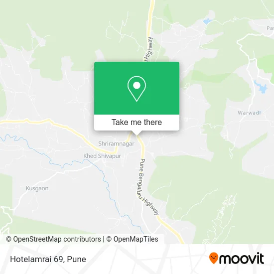 Hotelamrai 69 map