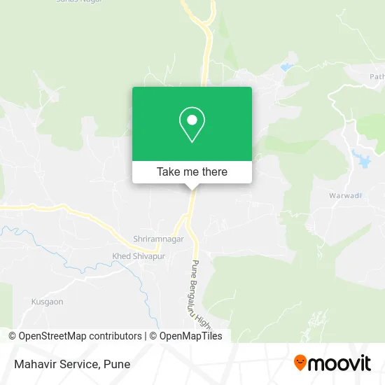 Mahavir Service map