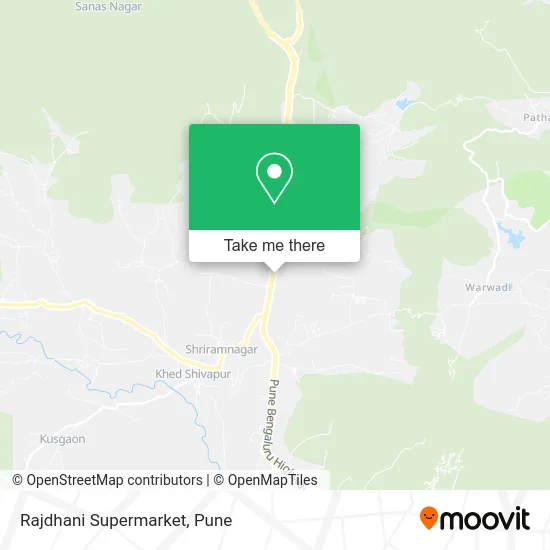 Rajdhani Supermarket map