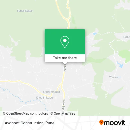 Avdhoot Construction map
