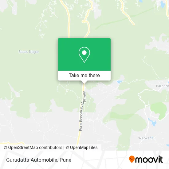 Gurudatta Automobile map