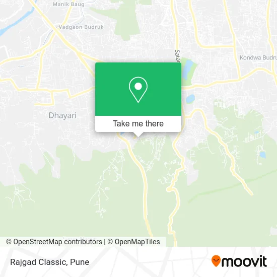 Rajgad Classic map