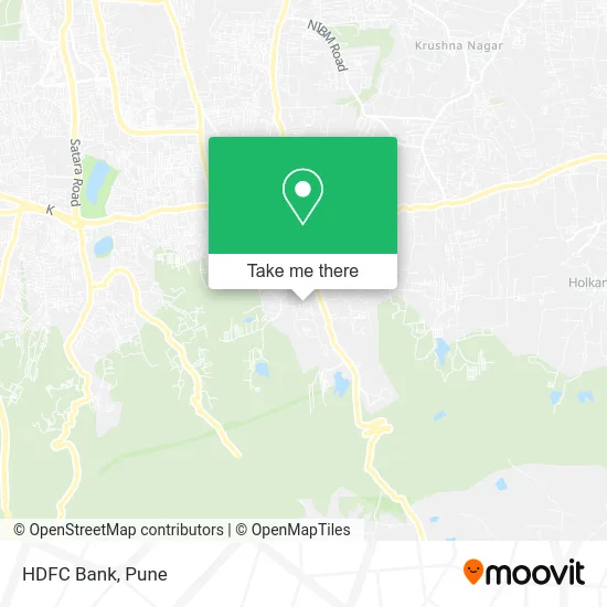 HDFC Bank map
