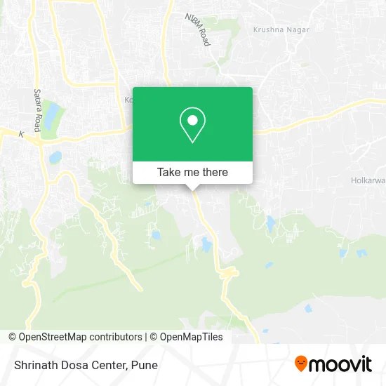 Shrinath Dosa Center map