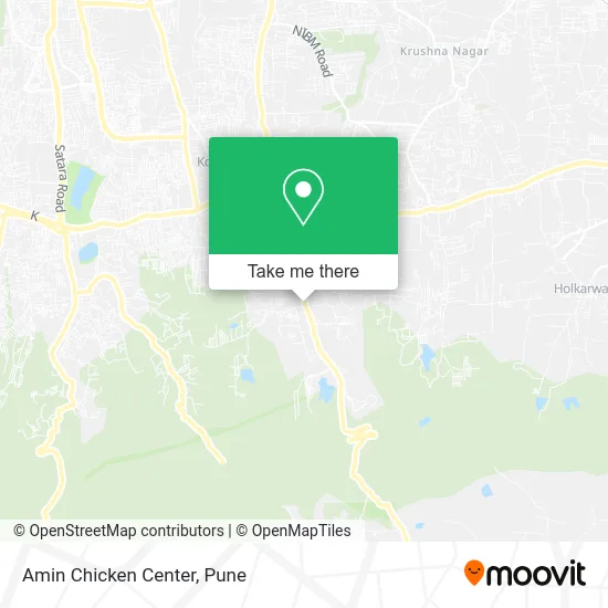 Amin Chicken Center map