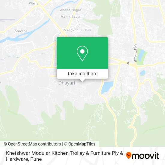 Khetshwar Modular Kitchen Trolley & Furniture Ply & Hardware map