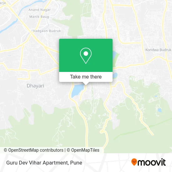 Guru Dev Vihar Apartment map