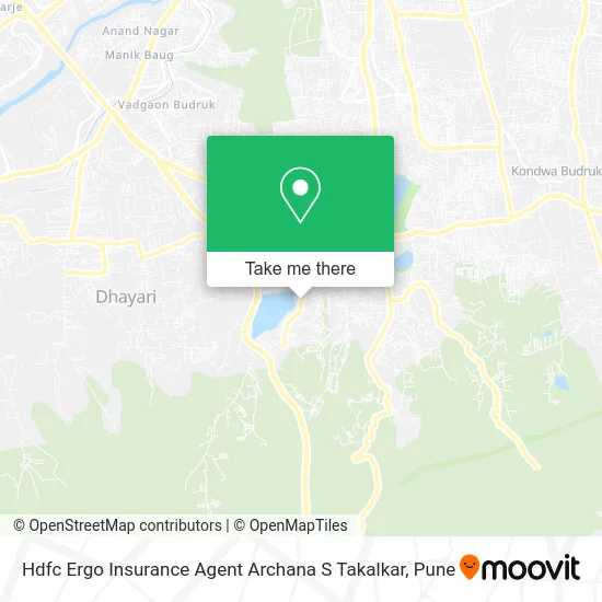 Hdfc Ergo Insurance Agent Archana S Takalkar map