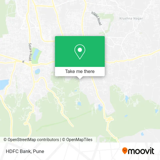 HDFC Bank map
