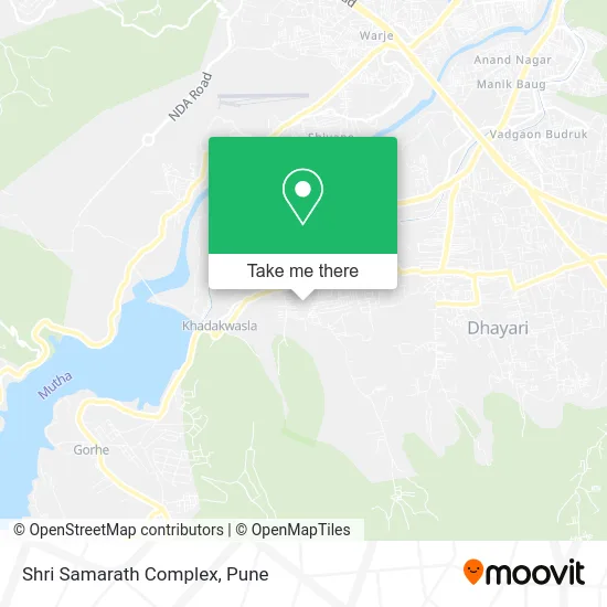 Shri Samarath Complex map