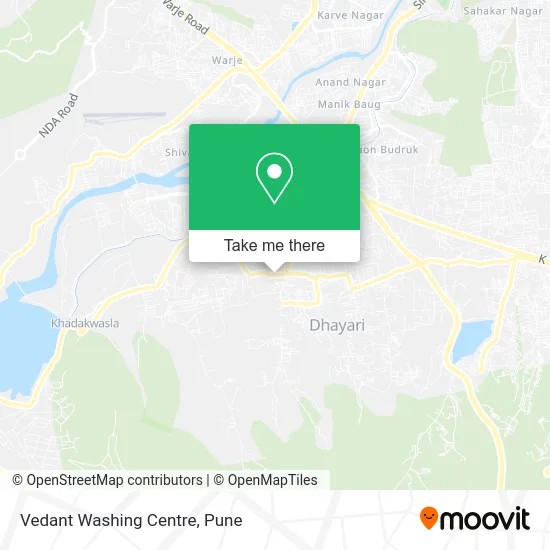 Vedant Washing Centre map