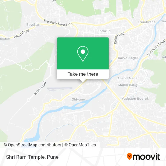 Shri Ram Temple map