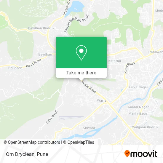 Om Dryclean map