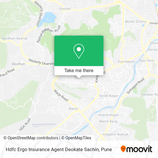 Hdfc Ergo Insurance Agent Deokate Sachin map