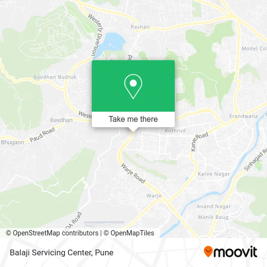 Balaji Servicing Center map