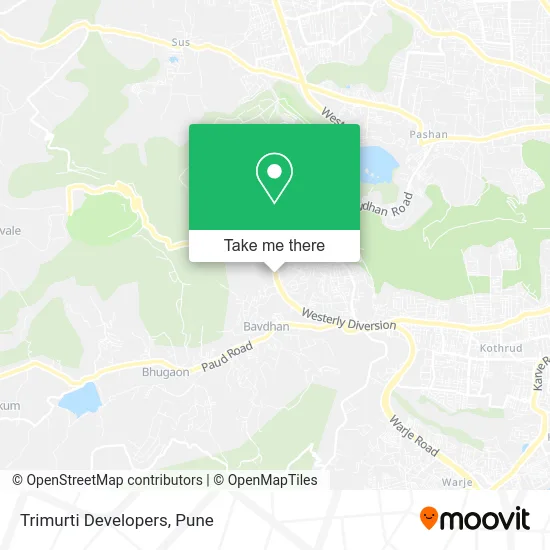 Trimurti Developers map