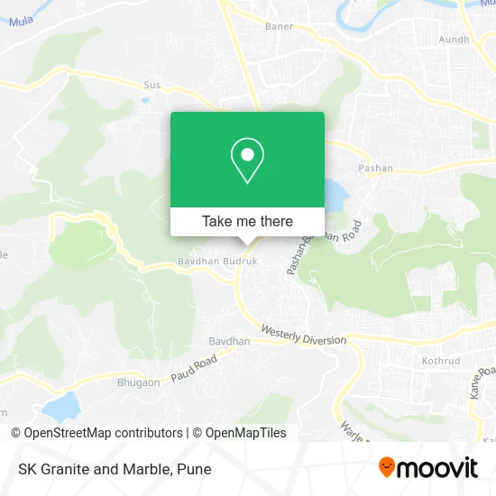 SK Granite and Marble map